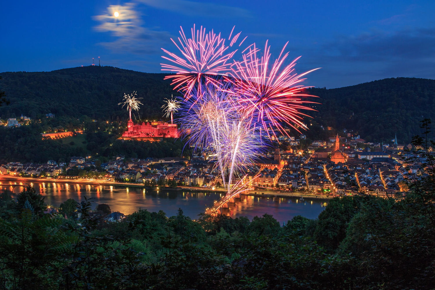 Schlossbeleuchtung | jil Rooftop Heidelberg